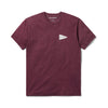 Axe To Grind T-Shirt - Men's - Maroon Heather - Men's Short Sleeve T-Shirt | Dakine