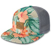 Hula Trucker Hat - Women's - Rattan Tropical - Women's Adjustable Trucker Hat | Dakine