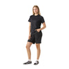 Syncline Uniform Short Sleeve Women's - Black - Black - Women's Short Sleeve Bike Jersey | Dakine