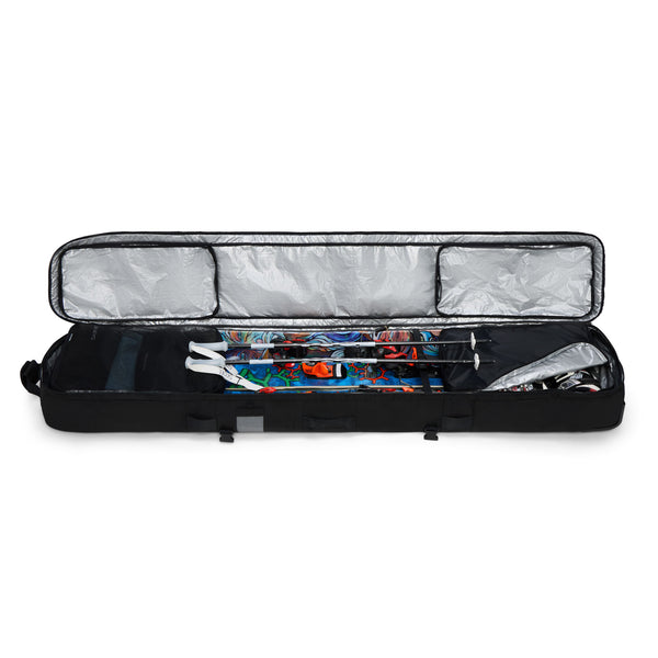 Boundary Ski Roller Bag - Black Coated W26 – Dakine