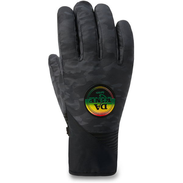 Crossfire Short Glove - Black Vintage Camo – Dakine