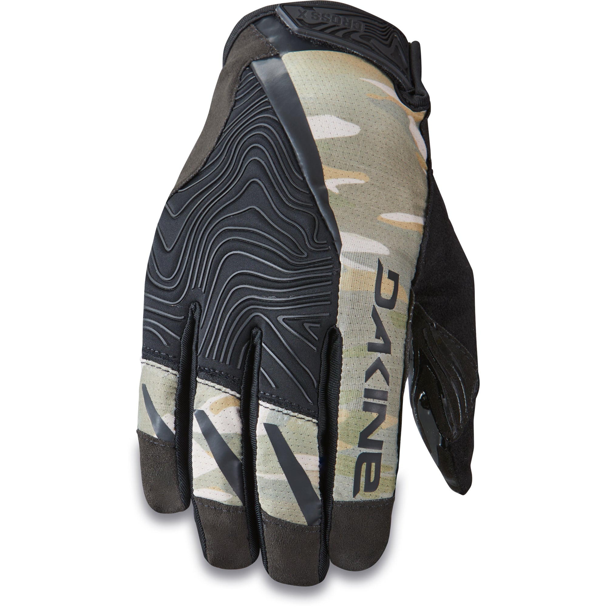 Dakine Cross-X Full-Finger Mountain Biking Glove, Black, Youth Large Cross-X Bike Glove \u2013 Dakine