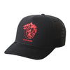 Darkside Trucker Hat - Black / Red - Adjustable Trucker Hat | Dakine
