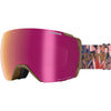 Domain Snow Goggle Plus - Dark Stargazer/Rose Mirror/Plus Storm Yellow - Dark Stargazer/Rose Mirror/Plus Storm Yellow - Ski & Snowboarding Goggles | Dakine