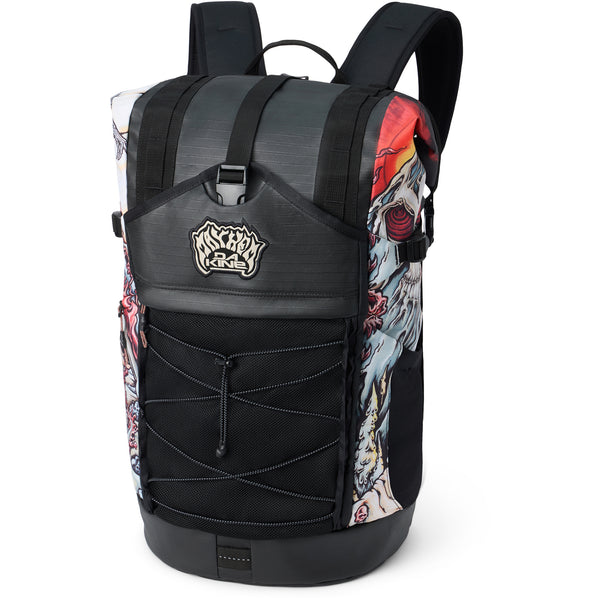 Mission Surf DLX Wet/Dry Rolltop Backpack 35L - Mayhem Marron – Dakine