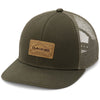 Peak To Peak Trucker - Dark Green - Dark Green - Adjustable Trucker Hat | Dakine