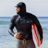 Todos Hooded Compression Fit Rashguard - Dark Waves - Todos Hooded Compression Fit Rashguard - Dark Waves - Men's Long Sleeve Rashguard | Dakine