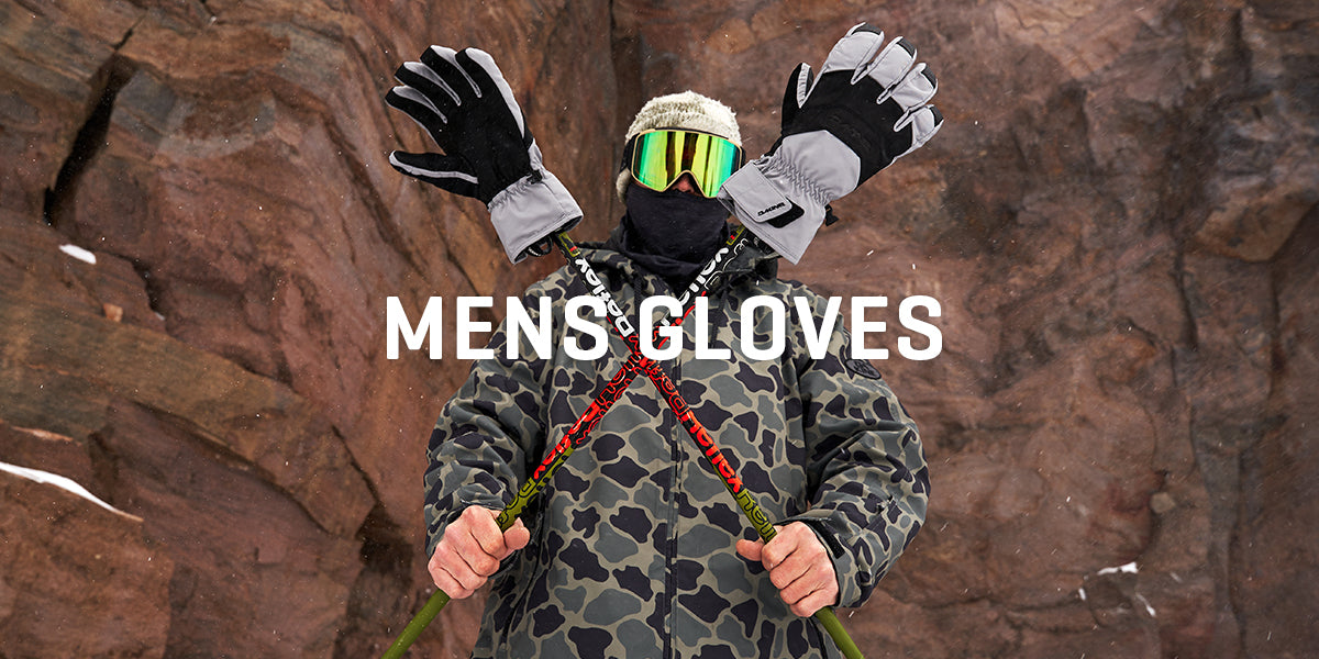 Gants et mitaines de neige pour hommes 