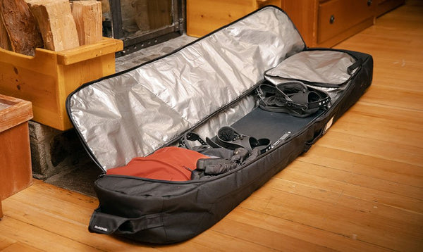 Dakine low roller snowboard bag black borsa viaggio porta scarponi casco  rotelle 157 165 175 - SnowStore