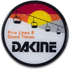 Circle Mat Stomp Pad - Fine Lines - Snowboard Stomp Pad | Dakine