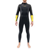 RTA Back Zip Full Suit 3/2mm - Men's - Black / Yellow - Men's Wetsuit | Dakine