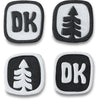 Pad de pédale DK Dots - Black / White - Snowboard Traction | Dakine