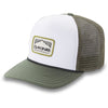 Hand Crafted Trucker Hat - Dark Olive - Adjustable Trucker Hat | Dakine