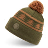 Jack Pine Merino Pom Bonnet - Dark Olive - Knit Pom Beanie | Dakine