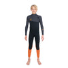 Quantum Chest Zip Full Wetsuit 5/4/3mm - Kid's - Black / Orange - Kid's Wetsuit | Dakine