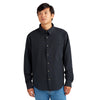 Leeward Button Down Long Sleeve Shirt - Men's - Black - Men's Long Sleeve Shirt | Dakine