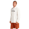 Rashguard Roots coupe ample à manches longues - Surf White - Men's Long Sleeve Rashguard | Dakine