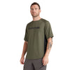 Thrillium Short Sleeve Bike Jersey - Peat Green - Men's Short Sleeve Bike Jersey | Dakine