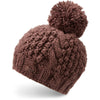 Mia Pom Beanie - Women's - Rust Brown - Women's Knit Pom Beanie | Dakine