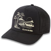 Seascape Trucker Hat - Black - Men's Adjustable Trucker Hat | Dakine