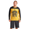 Syncline Long Sleeve Bike Jersey - Solstice Gold - Men's Long Sleeve Bike Jersey | Dakine