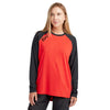 Thrillium Long Sleeve Bike Jersey - Women's - Rippin Red - Women's Long Sleeve Bike Jersey | Dakine