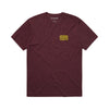 Ukulele T-Shirt - Men's - Maroon Heather - Men's Short Sleeve T-Shirt | Dakine