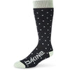 Summit Sock - Women's - Black / Green Lily - Women's Snowboard & Ski Socks | Dakine
