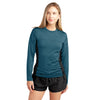 HD Snug Fit Long Sleeve Rashguard Crew - Women's - Galactic Blue - Women's Long Sleeve Rashguard | Dakine