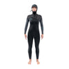 Quantum Chest Zip Hooded Wetsuit 5/4/3mm - Femme - Black - Women's Wetsuit | Dakine